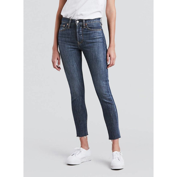 Levi's Denim - Levi's Women's Wedgie Skinny Jeans Raw Hem 'Wedgie From The Block' 25 (25x27)